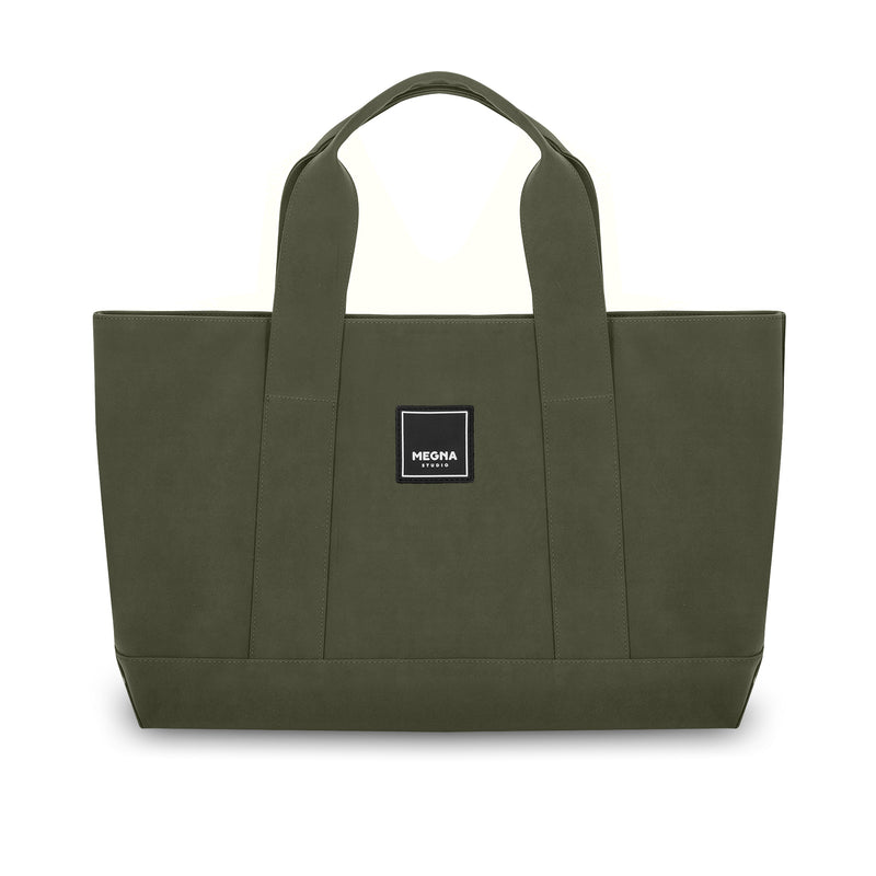 Large Cora Shoulder Bag • Sanded Olive Green