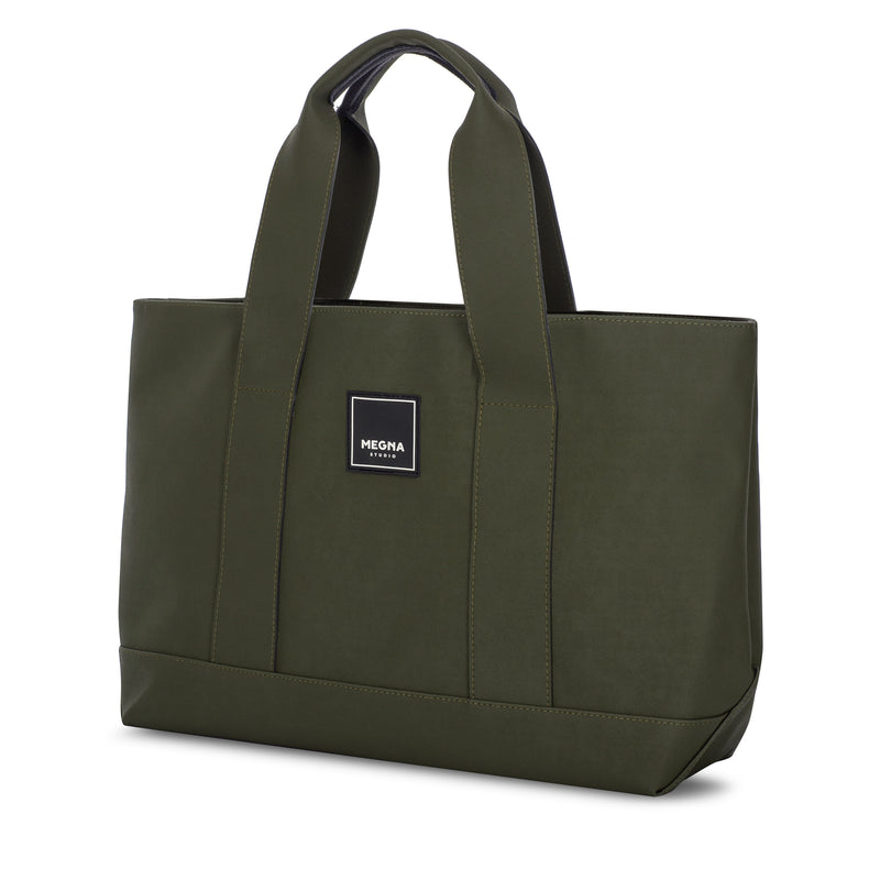 Large Cora Shoulder Bag • Sanded Olive Green