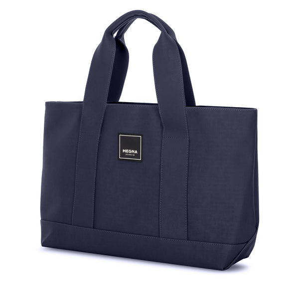 Large Cora Shoulder Bag • Sanded Navy Blue