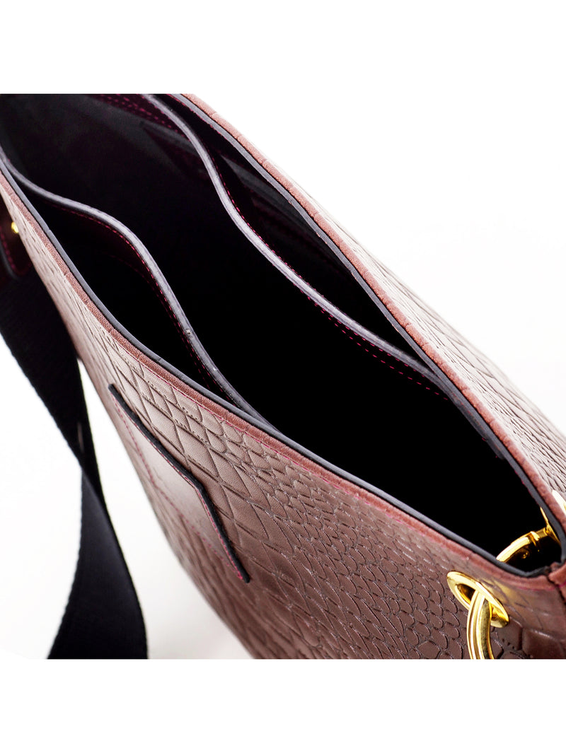 SANDRA BUCKET BAG • MEDIUM • WALNUT