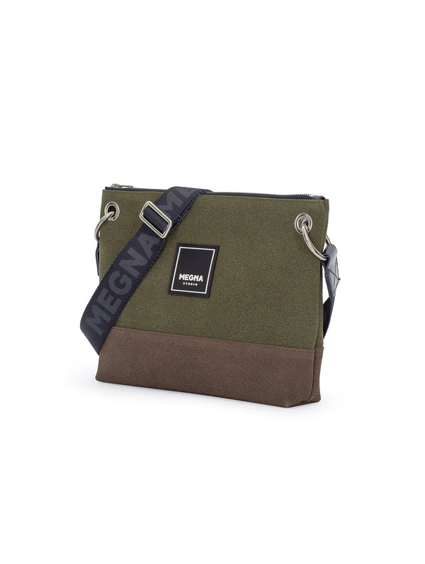 YOKO BAG • BROWN & GREEN