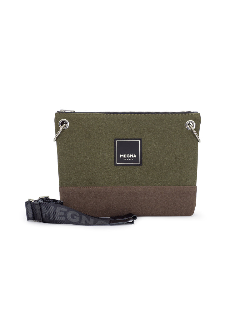 YOKO BAG • BROWN & GREEN