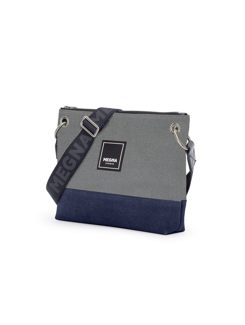 YOKO BAG • BLUE & GREY